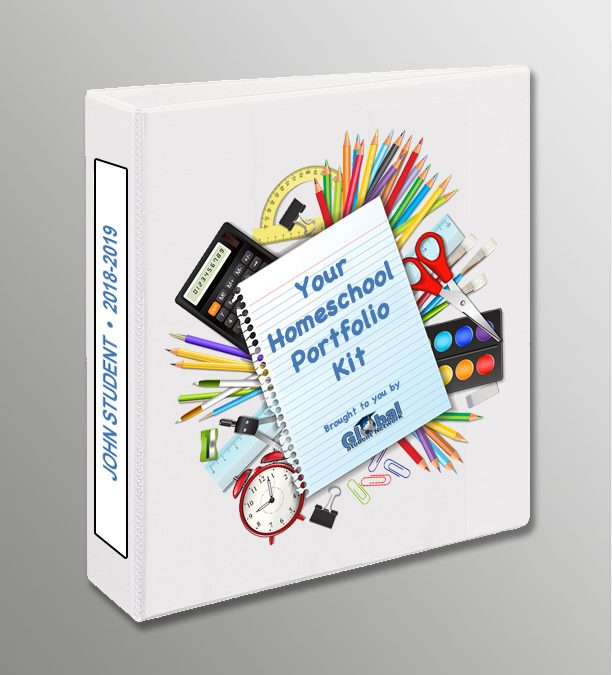 Free Homeschool Portfolio Kit From Global Student Network Home School 