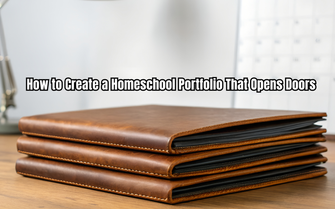 How to Create a Homeschool Portfolio That Opens Doors